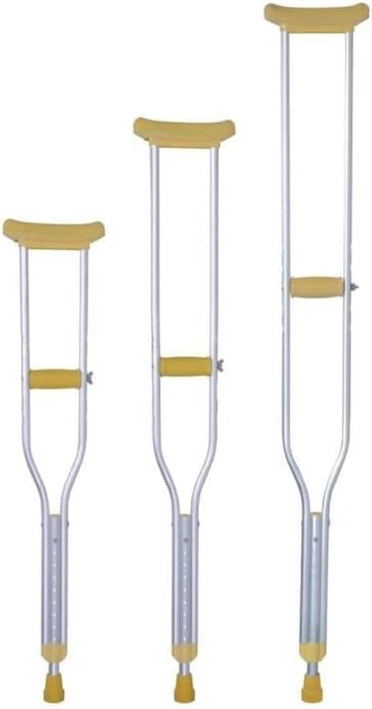 Aluminum Underarm Crutches (Youth) Walking Axillary Crutch (10 Pairs) Canes Crutches Crutches & Accessories Health & Household Medical Supplies & Equipment Mobility & Daily Living Aids Mobility Aids & Equipment