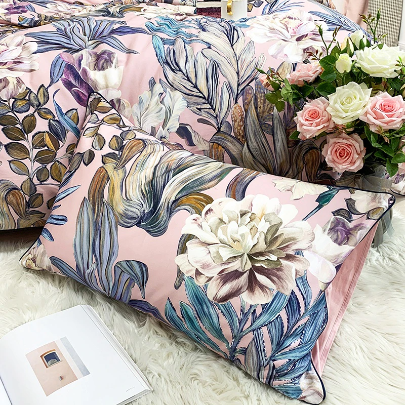Mila Botanical Egyptian Cotton Bedding Set