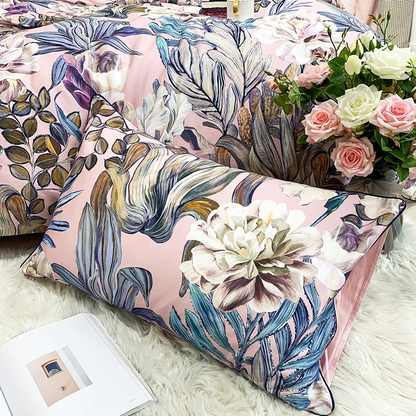 Mila Botanical Egyptian Cotton Bedding Set