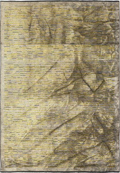 Stripe Yellow - Beige Rug