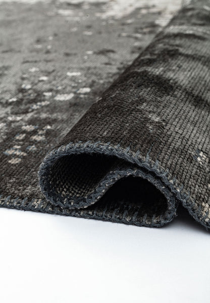 Paint Anthracite - Beige Rug