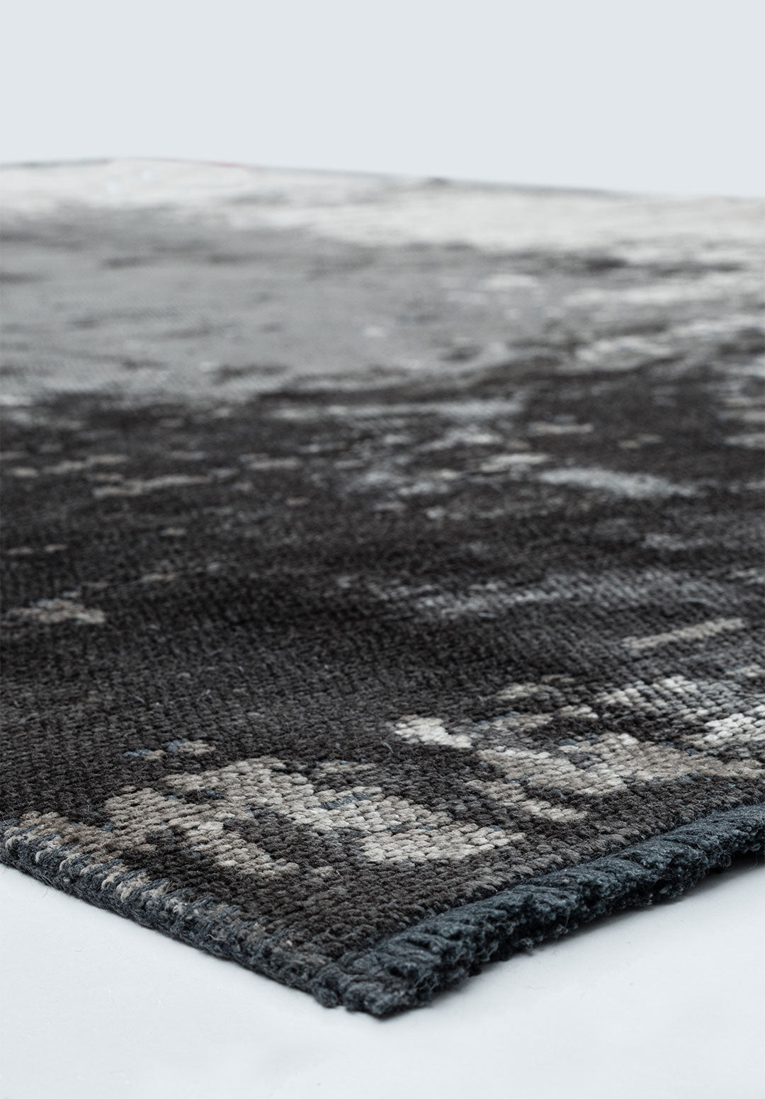 Paint Anthracite - Beige Rug