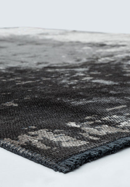 Paint Anthracite - Beige Rug
