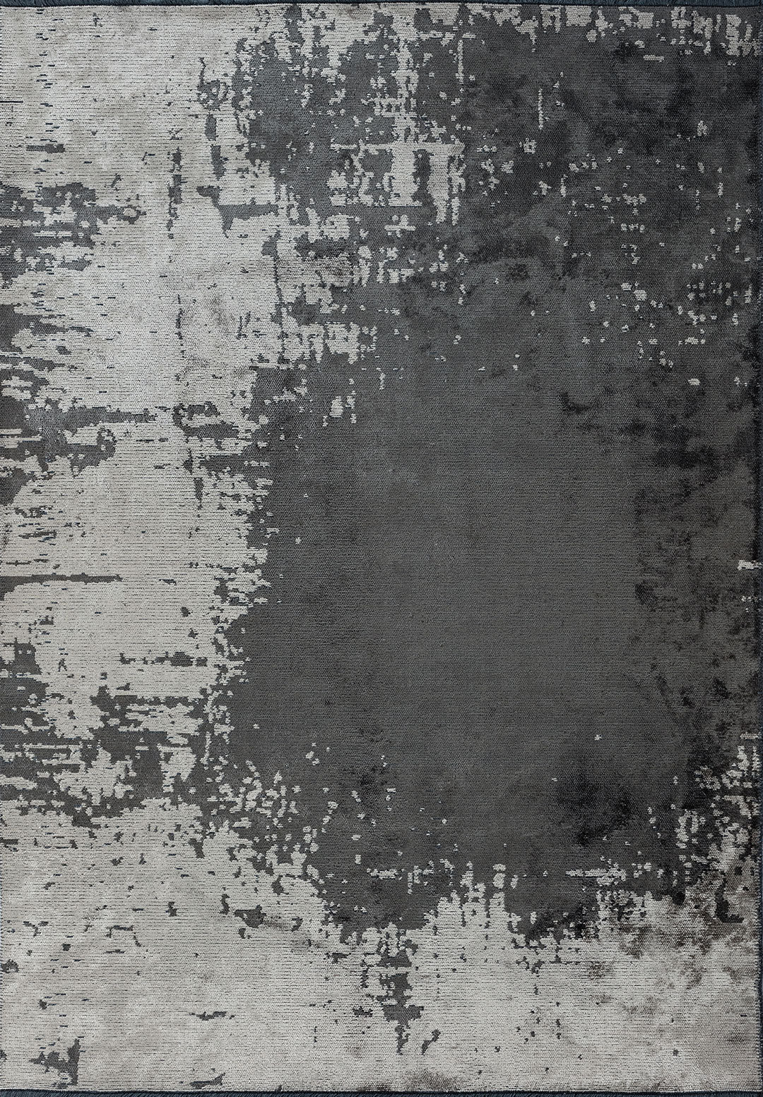 Paint Anthracite - Beige Rug