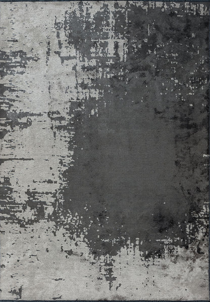 Paint Anthracite - Beige Rug