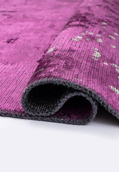 Paint Purple - Grey Rug