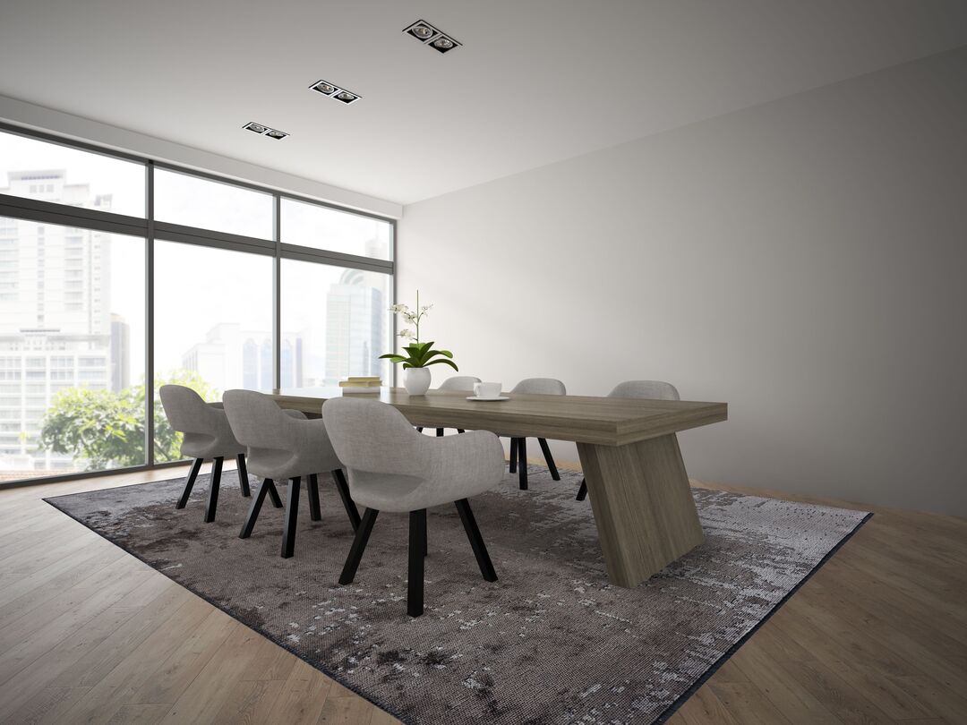 Paint Dark Grey - Light Grey Rug