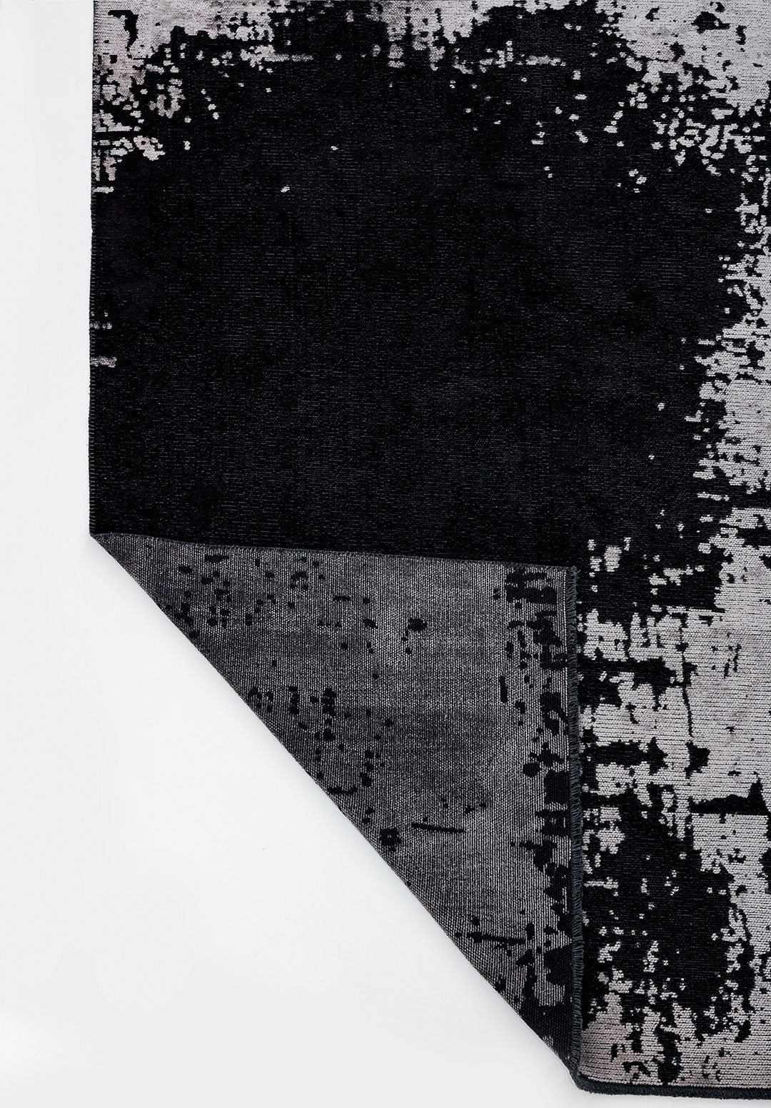 Paint Black - Light Grey Rug