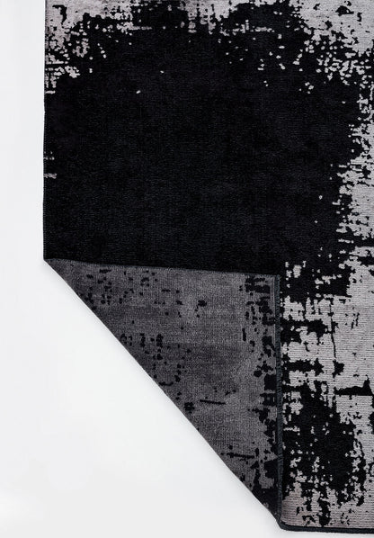 Paint Black - Light Grey Rug