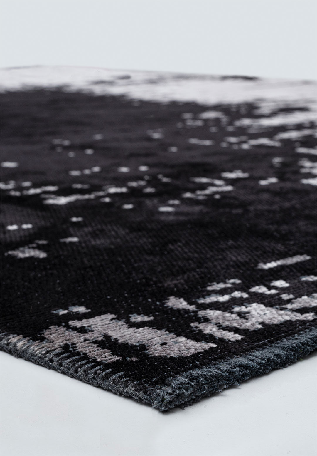 Paint Black - Light Grey Rug