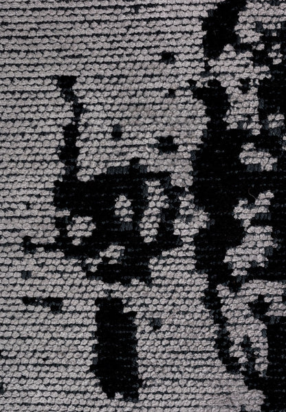 Paint Black - Light Grey Rug