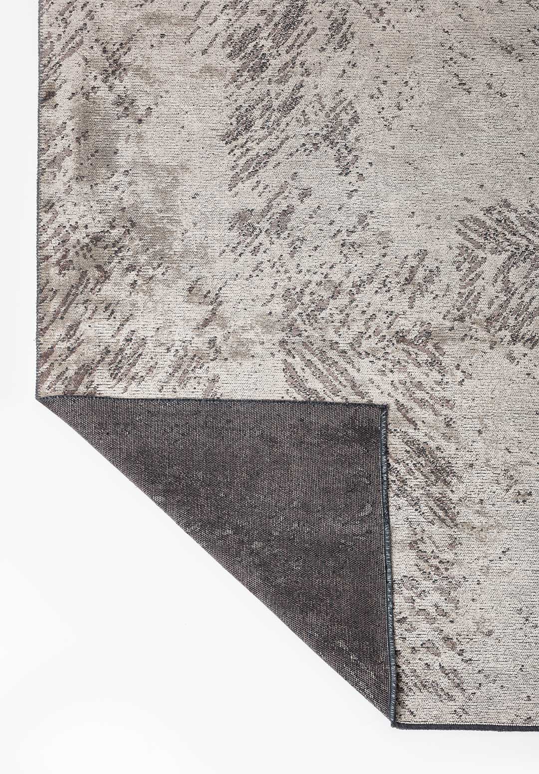 Rustic Cream - Dark Grey Rug
