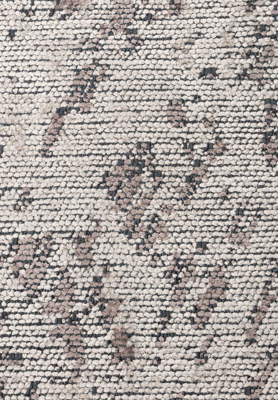 Rustic Cream - Dark Grey Rug