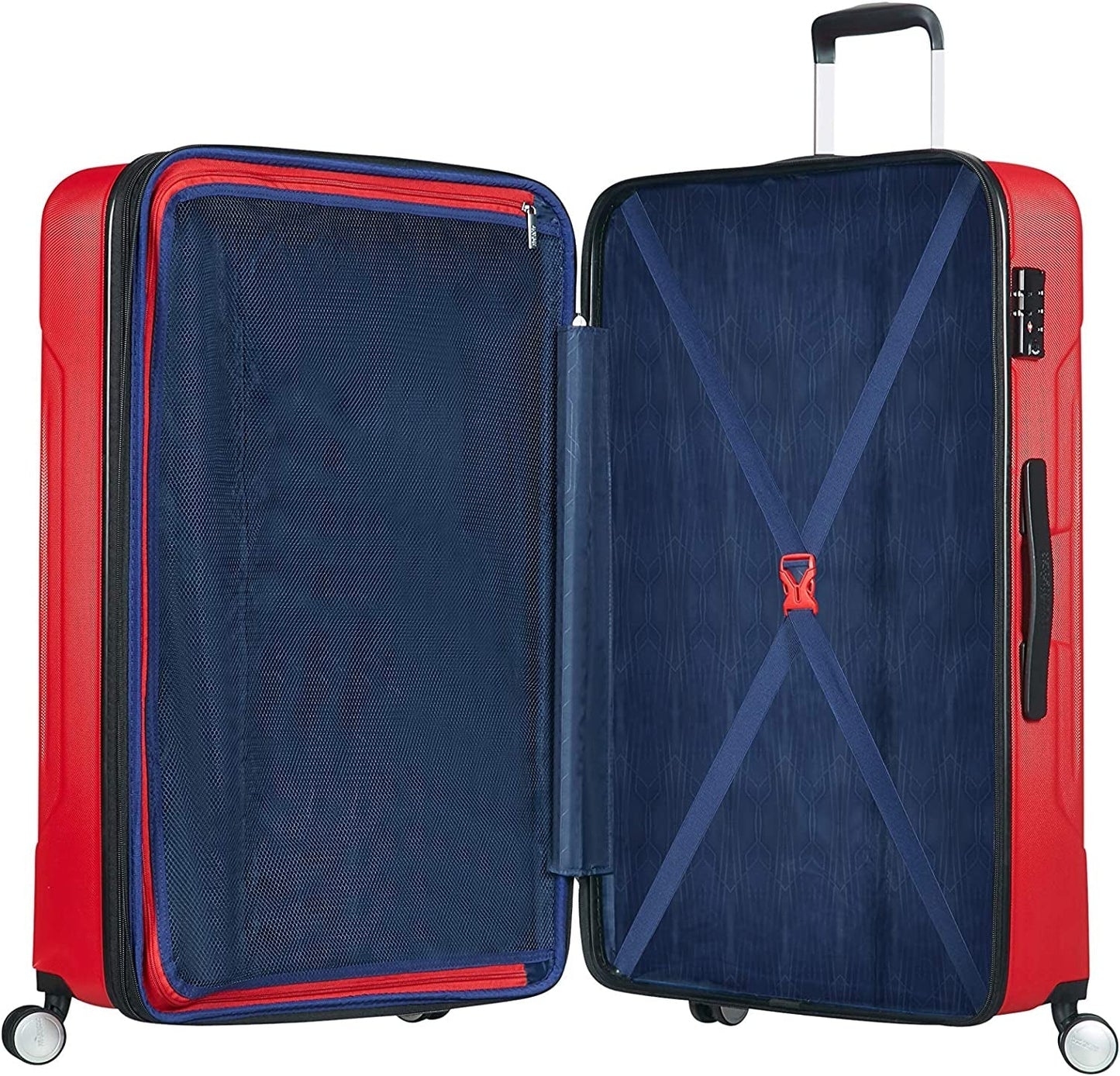 American Tourister Suitcase, Flame Red, 67 Cm Clothing Luggage Luggage & Bags Luggage & Travel Gear Shoes & Jewelry Suitcases