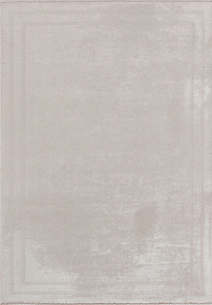 Parallel Border Ecru Rug