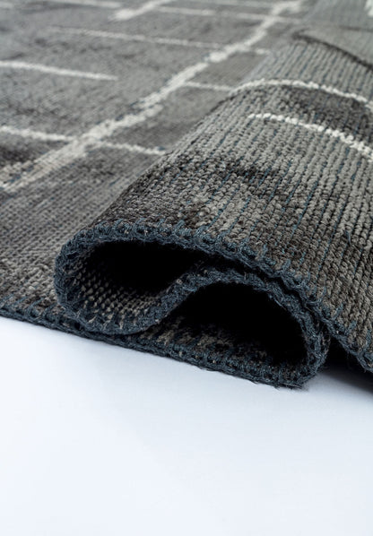 Mark Light Cream - Anthracite Rug