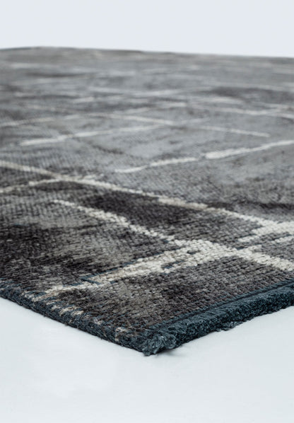 Mark Light Cream - Anthracite Rug