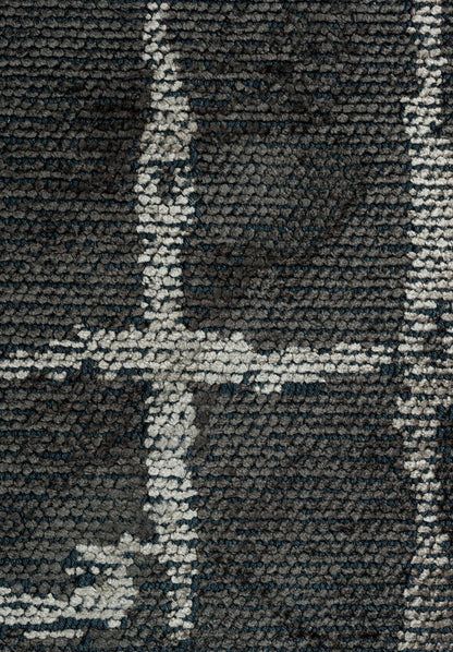Mark Light Cream - Anthracite Rug