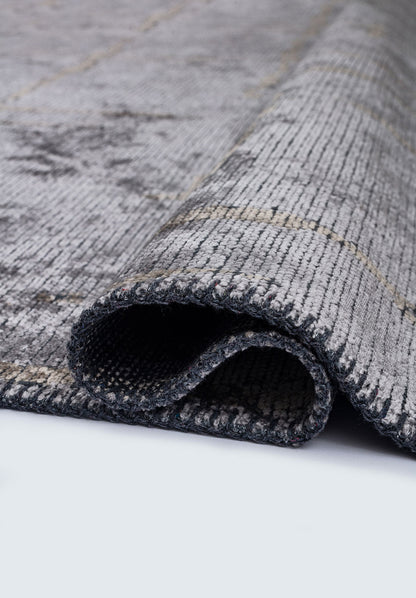 Mark Beige - Dark Grey Rug