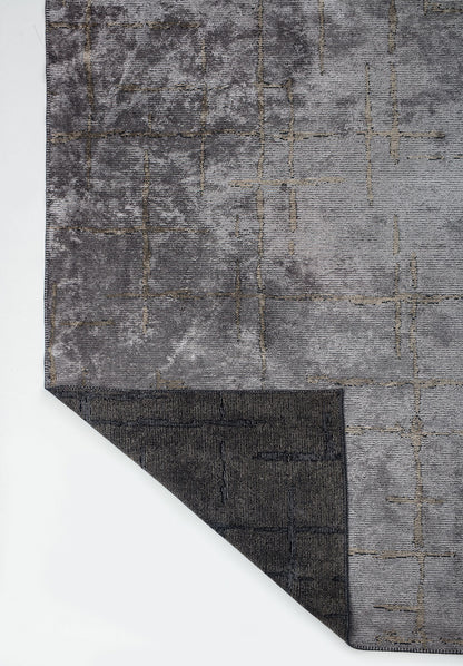 Mark Beige - Dark Grey Rug