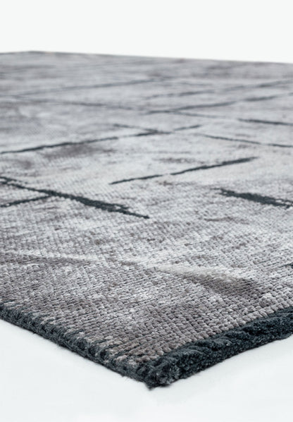 Mark Black - Light Grey Rug