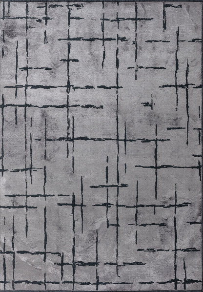 Mark Black - Light Grey Rug