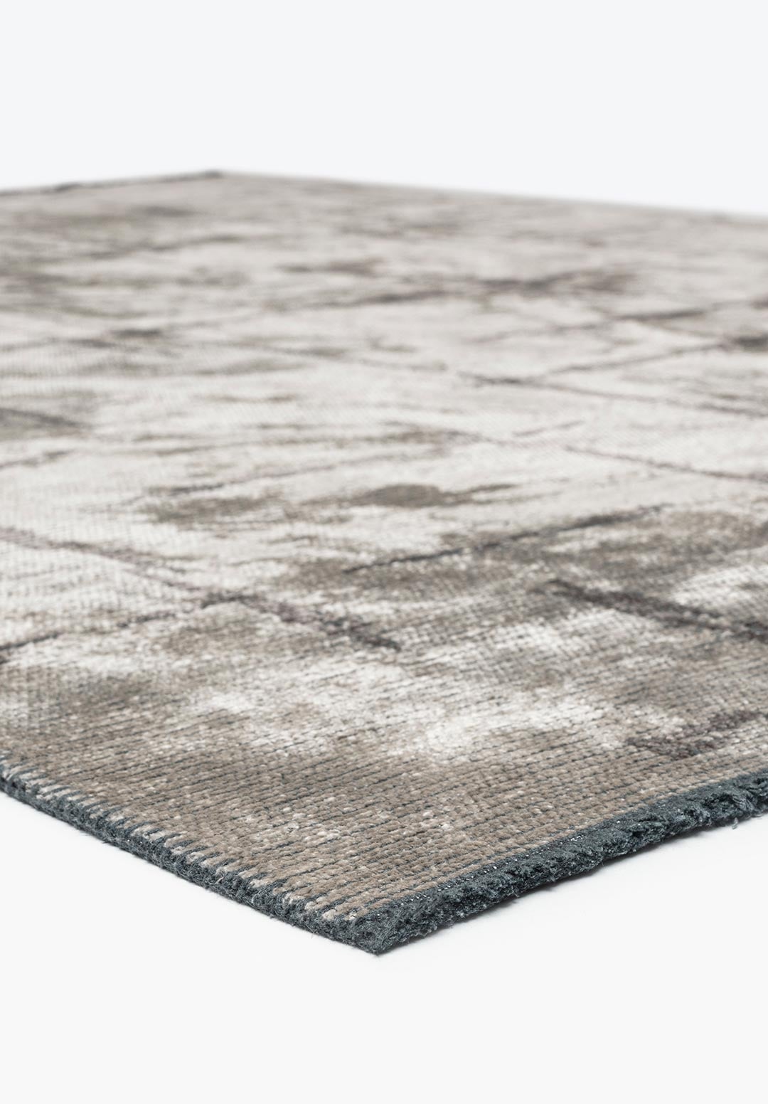Mark Dark Grey - Cream Rug