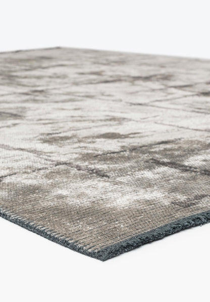 Mark Dark Grey - Cream Rug