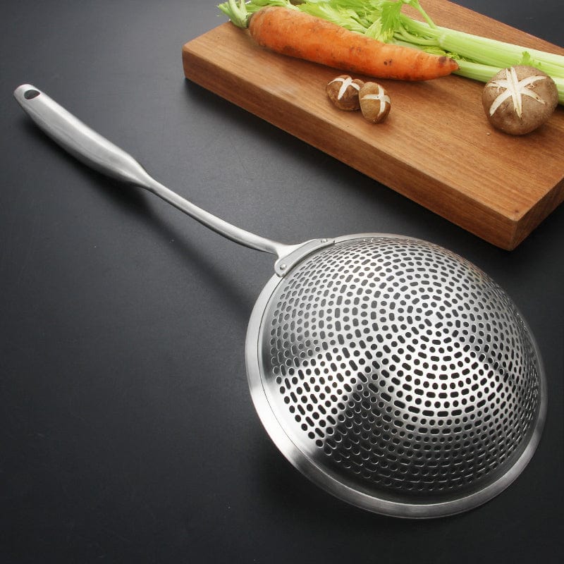 304 Stainless Steel Skimmer Strainer Colander