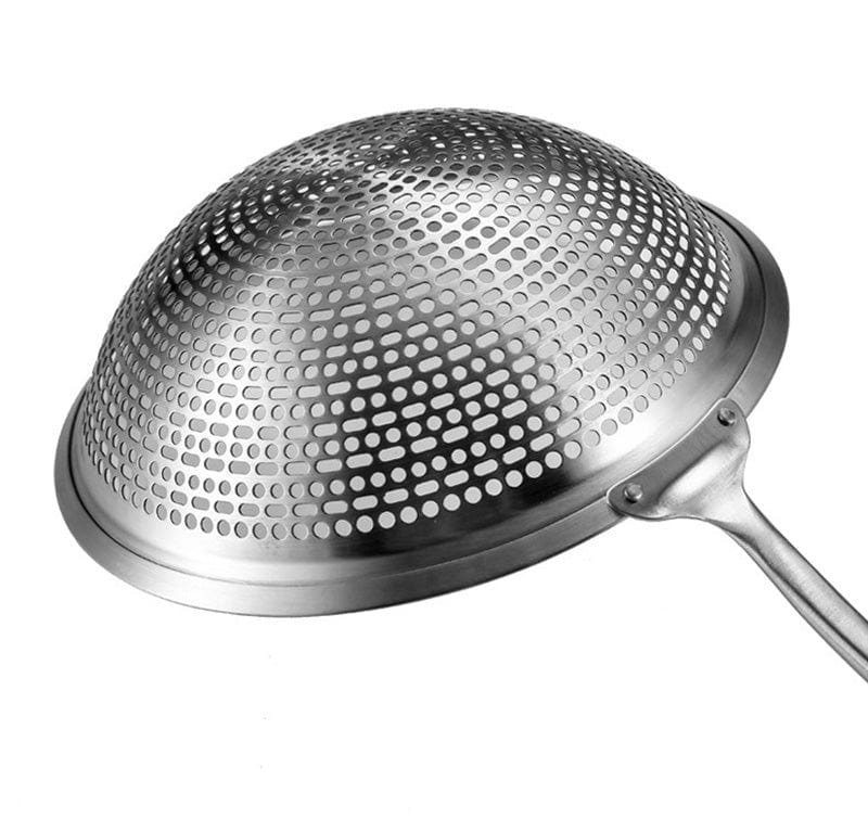 304 Stainless Steel Skimmer Strainer Colander