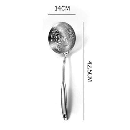 304 Stainless Steel Skimmer Strainer Colander