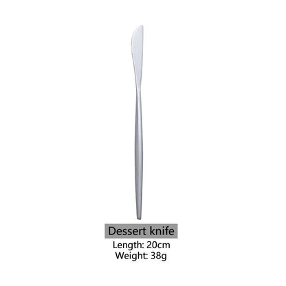 Stainless Steel Knife, Fork and Spoon Tableware