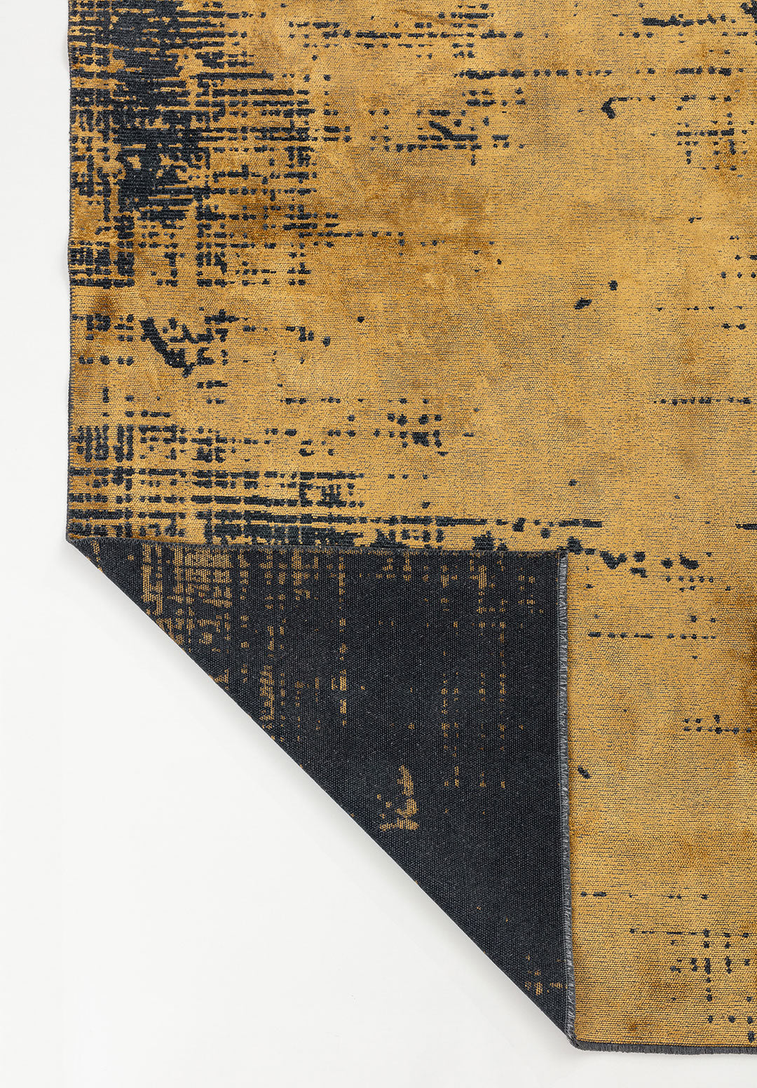 Space Gold - Matte Black Rug