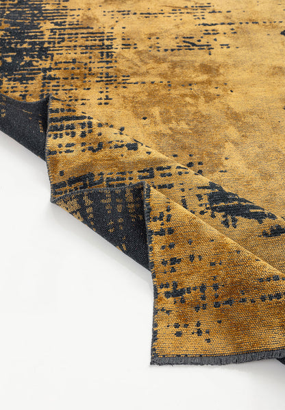 Space Gold - Matte Black Rug