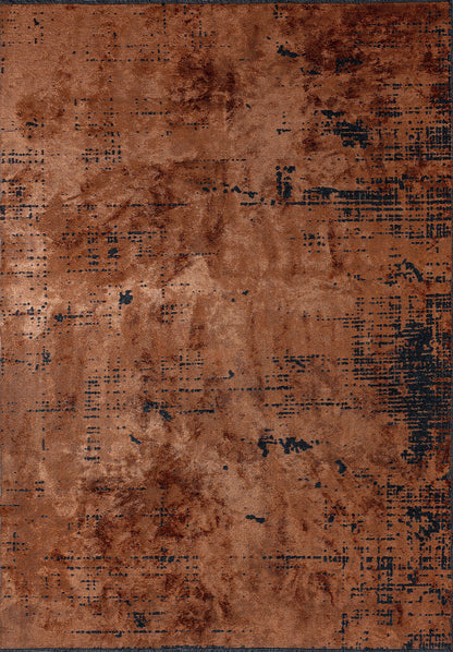 Space Terra - Matte Black Rug
