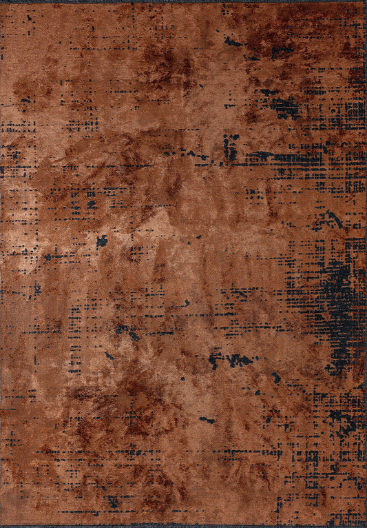 Space Terra - Matte Black Rug