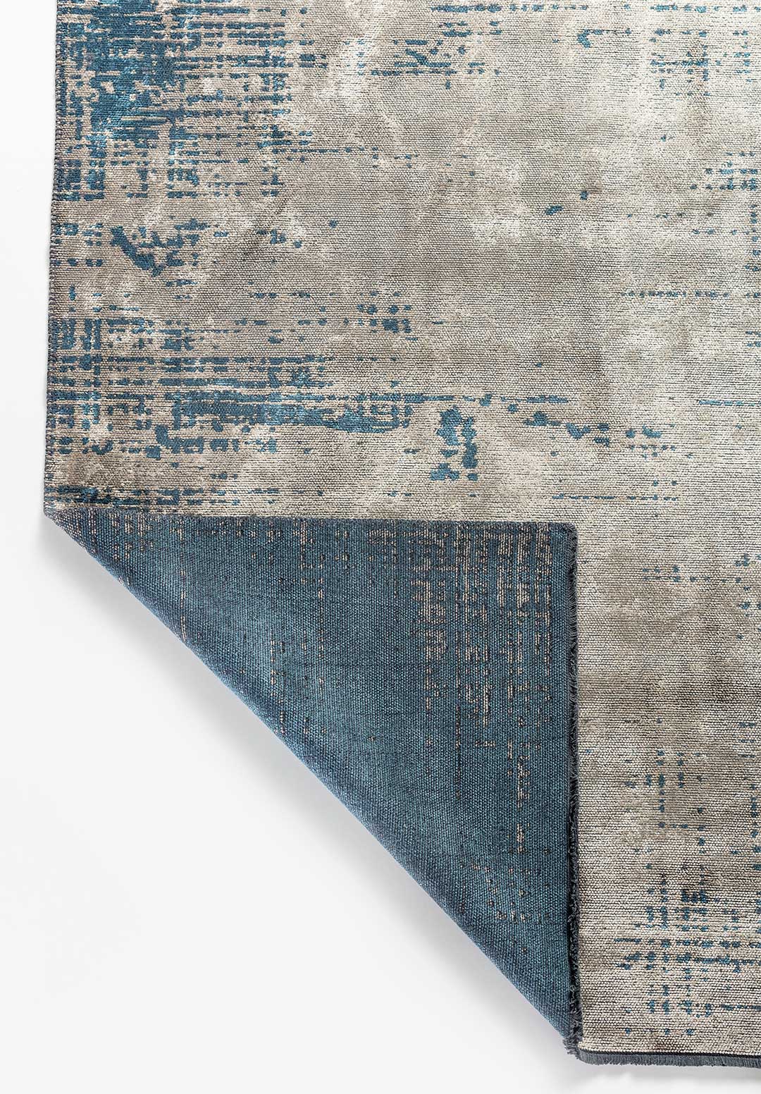 Space Beige - Petrol Rug