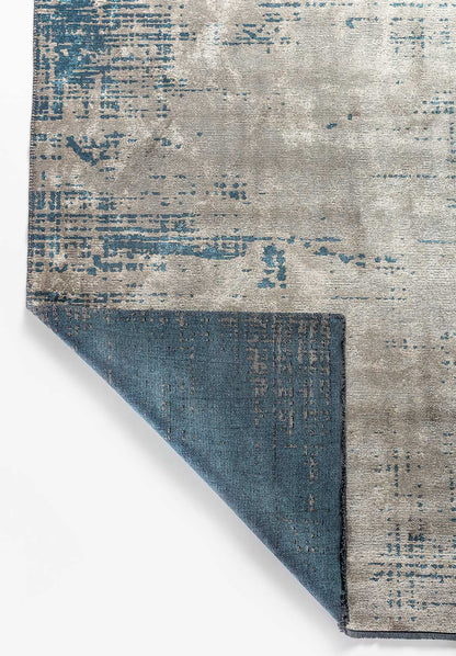 Space Beige - Petrol Rug