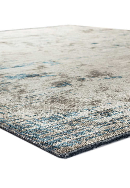 Space Beige - Petrol Rug