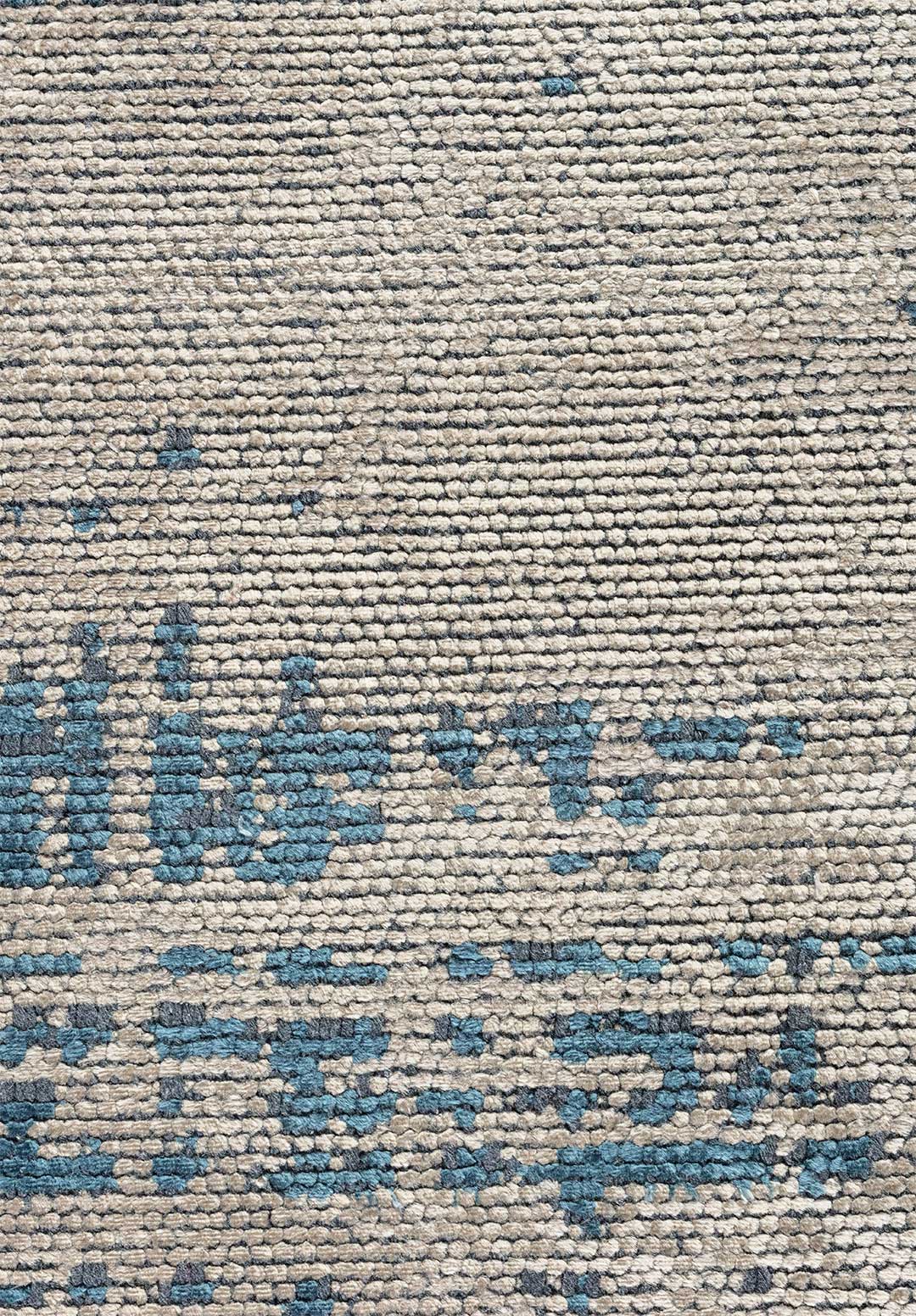 Space Beige - Petrol Rug