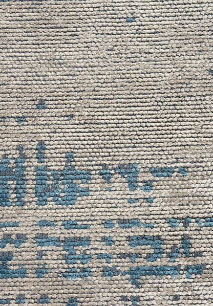 Space Beige - Petrol Rug