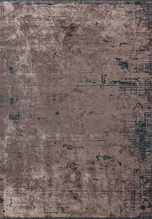 Space Dark Mink - Matte Black Rug