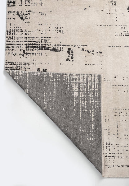 Space Ecru - Charcoal Rug