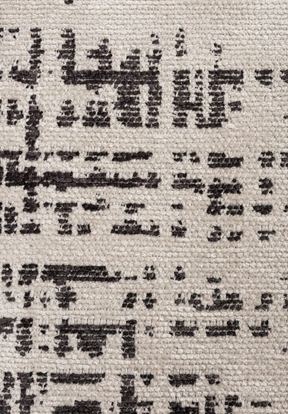 Space Ecru - Charcoal Rug