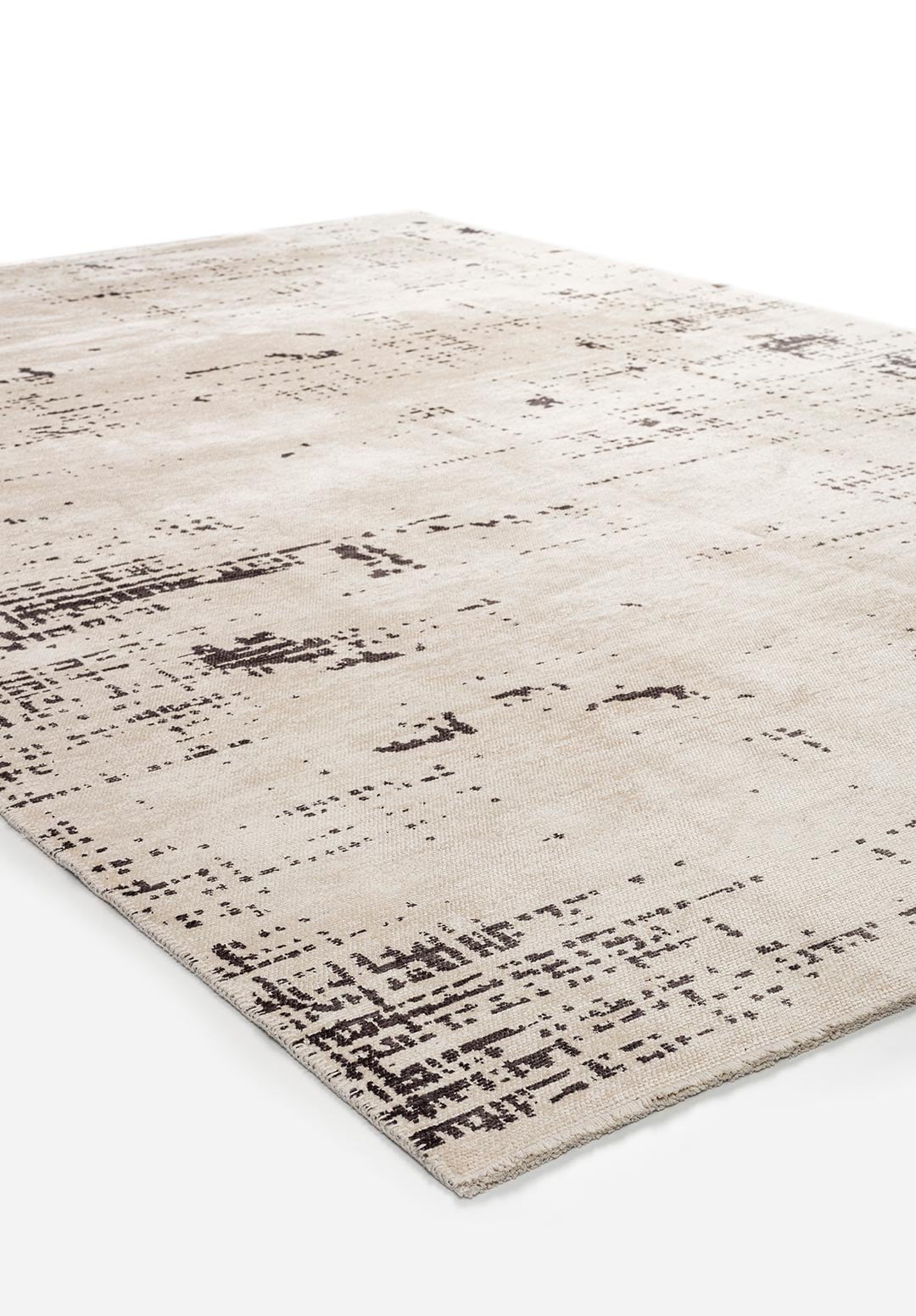 Space Ecru - Charcoal Rug
