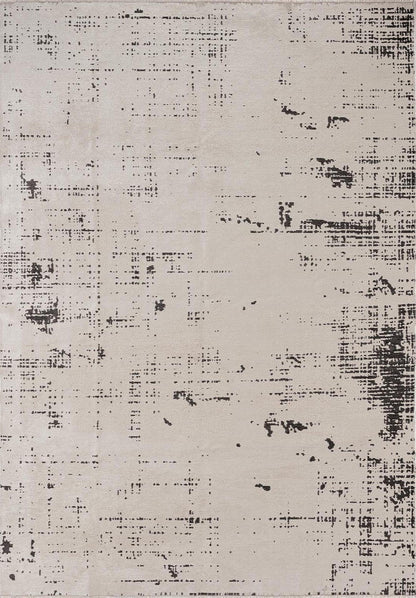Space Ecru - Charcoal Rug