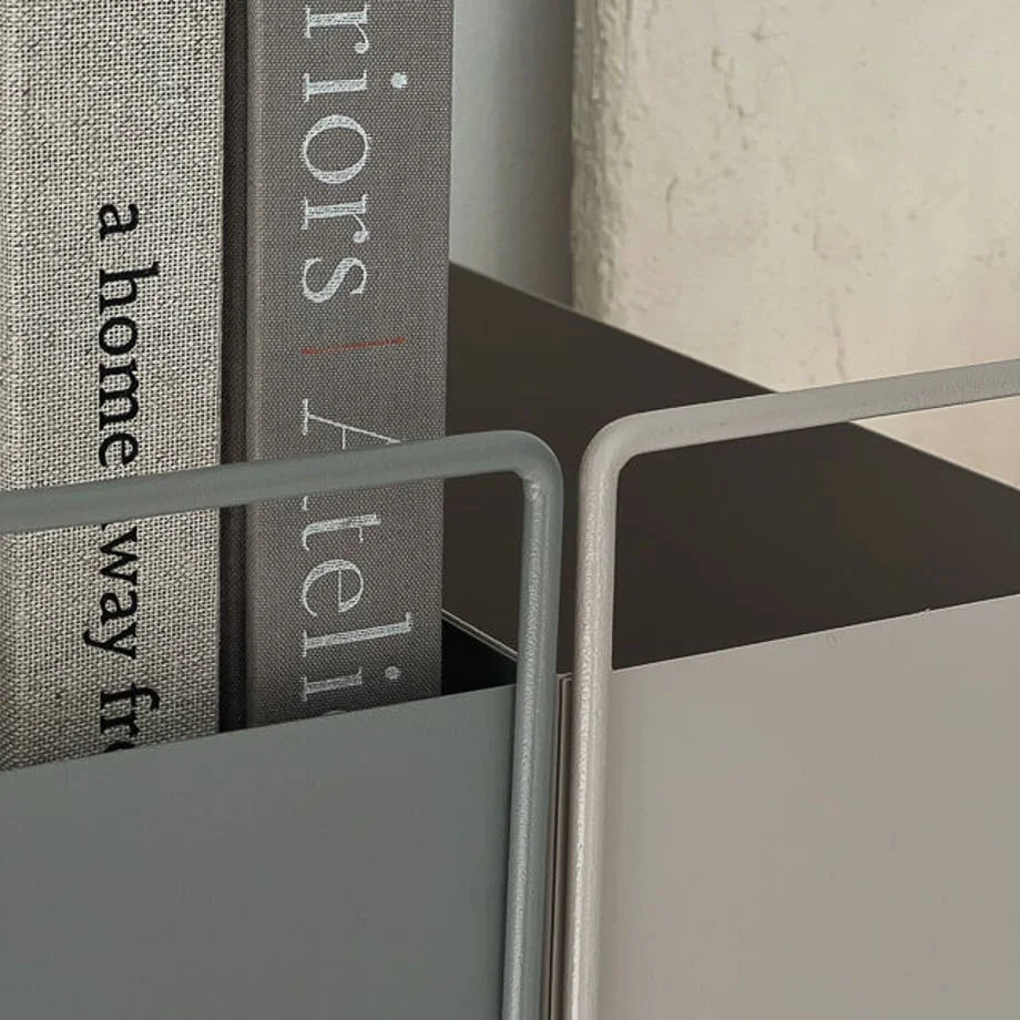 Matte Metal Minimalist Desktop Organizer
