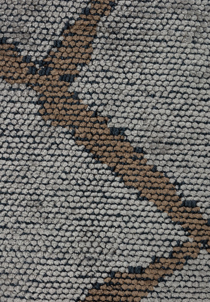 Grid Beige - Mink Rug