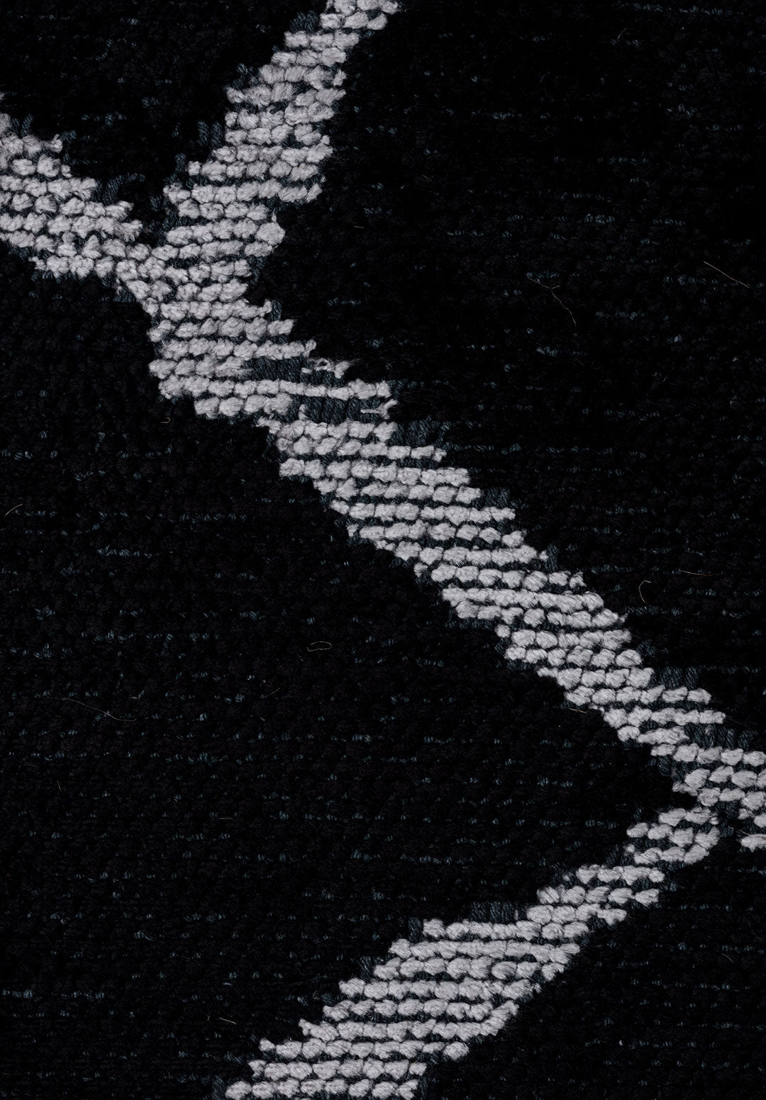 Grid Black - Light Grey Rug