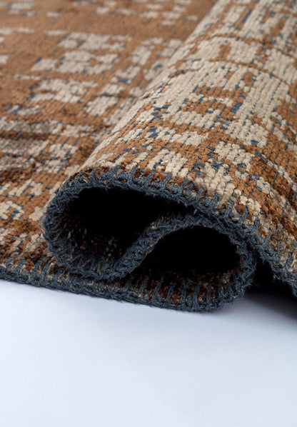 Pixel Cacao - Dark Beige Rug